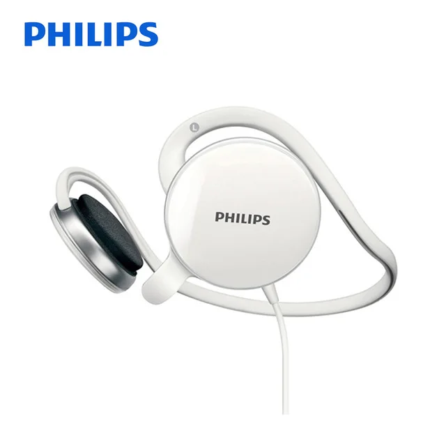 White Philips SHM6110U пост-висячая гарнитура с микрофоном Поддержка музыки и фильмов и игр для компьютера мобильного телефона официальный тест - Цвет: White