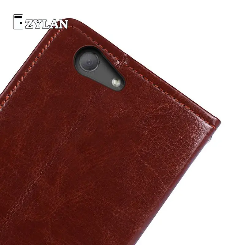 ZYLAN флип Капа для Coque zte Blade Z10 Чехол кожаный и силиконовый кошелек Подставка Сумка