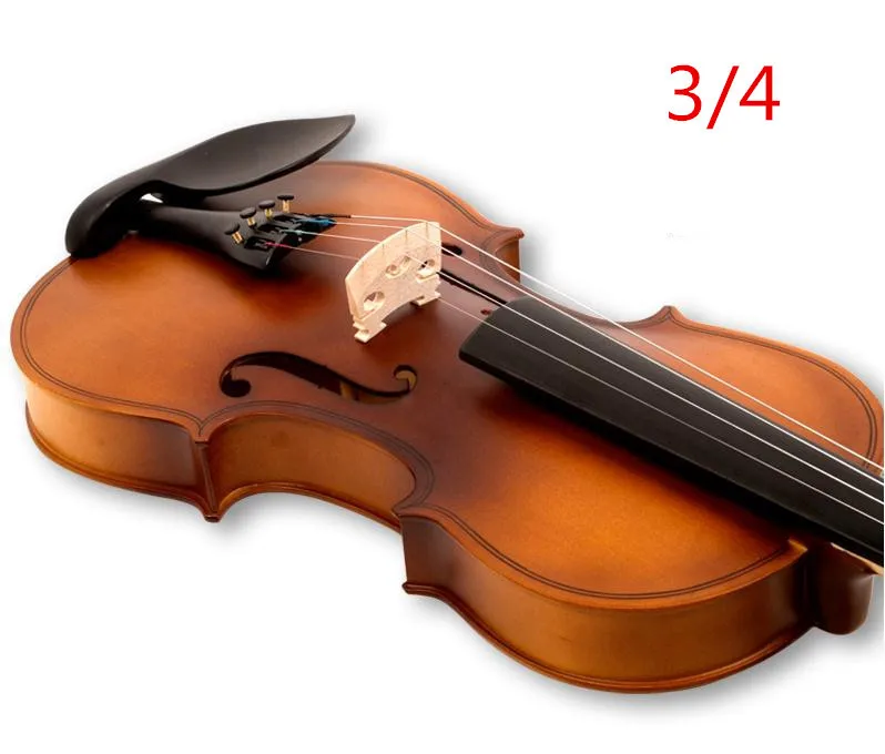 V134 скрипка 3/4 ручная работа Музыкальные инструменты Бесплатная доставка|instrument