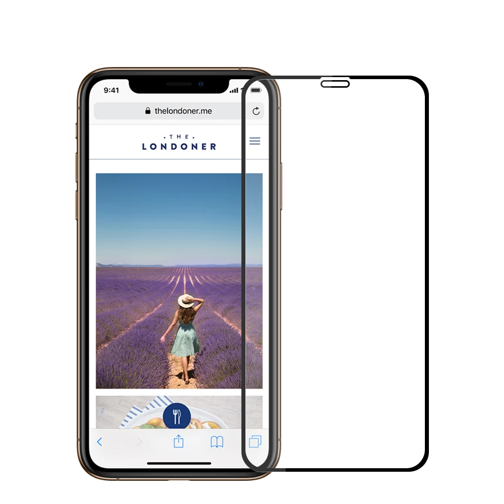MOFi for iPhone XR Glass Tempered 2.5D Full Cover Film 6.1 Screen Protector Protective | Мобильные телефоны и аксессуары