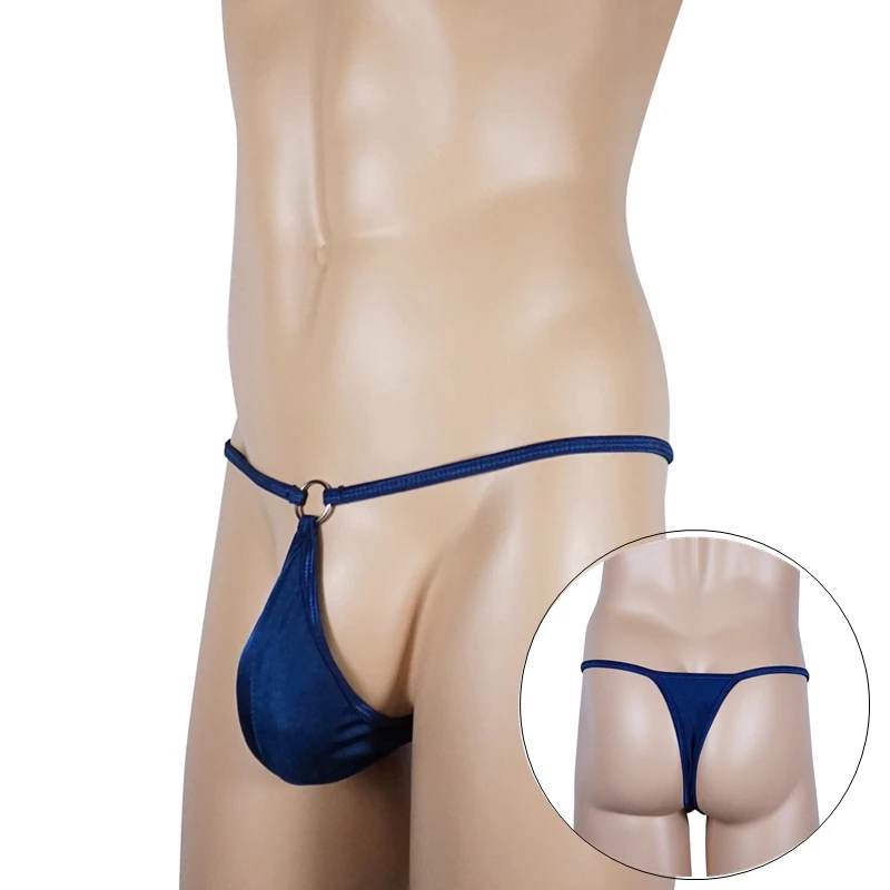 Man Shorts Exotic T-back Gay Mens Underwear Sexy Personal Briefs Bikini G-string and Thong Jocks Tanga Underpants