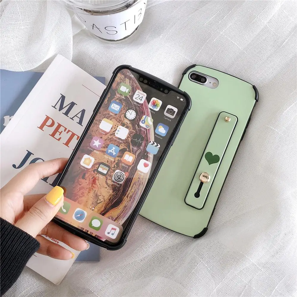 HUANQING Модный чехол для мобильного телефона love stent iPhone XR XS Max 6 6S 7 7Plus 8 8Plus защитный с
