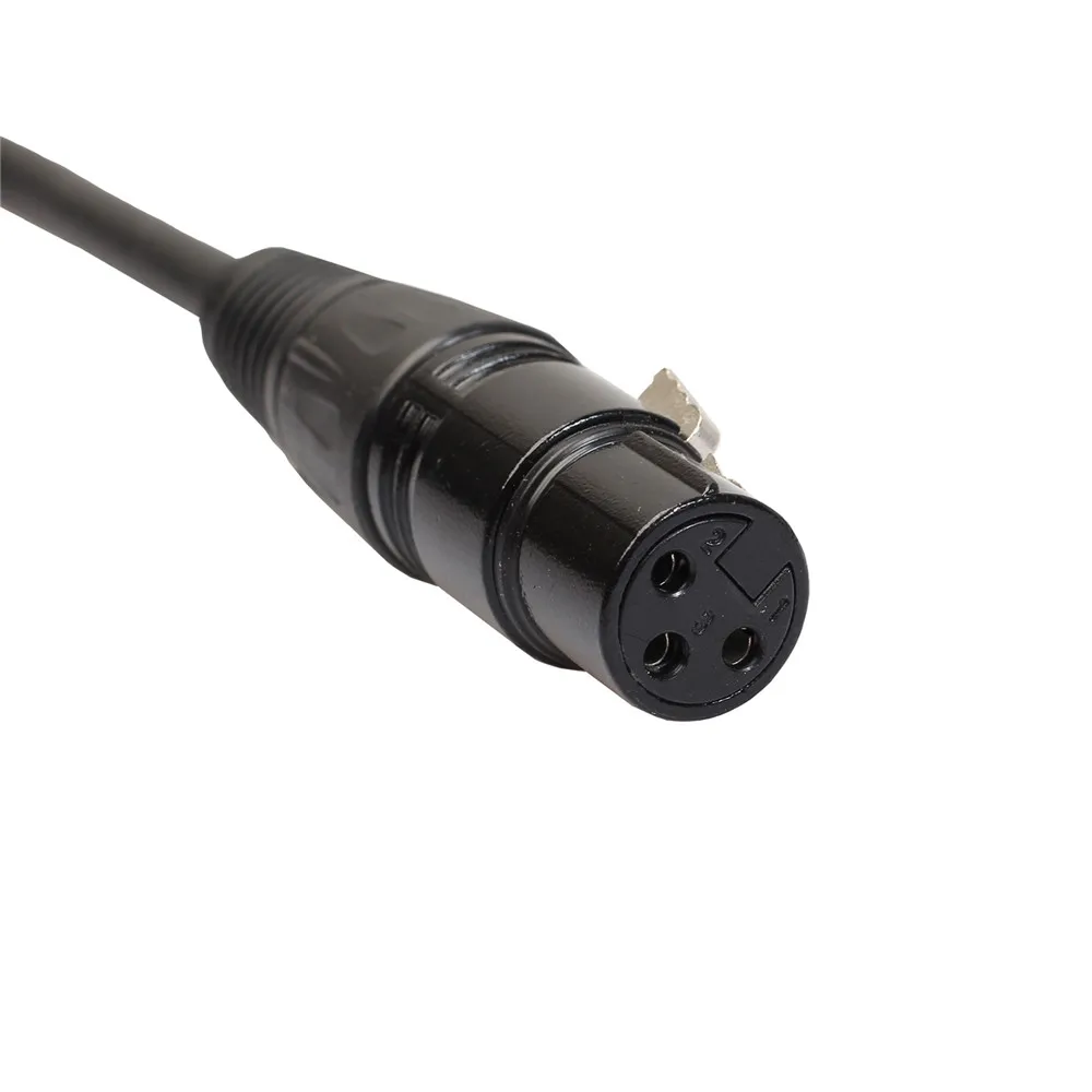 1 метр XLR 3pin штекер гнездо экранированный микрофон аудио УДЛИНИТЕЛЬ шнур Прямая