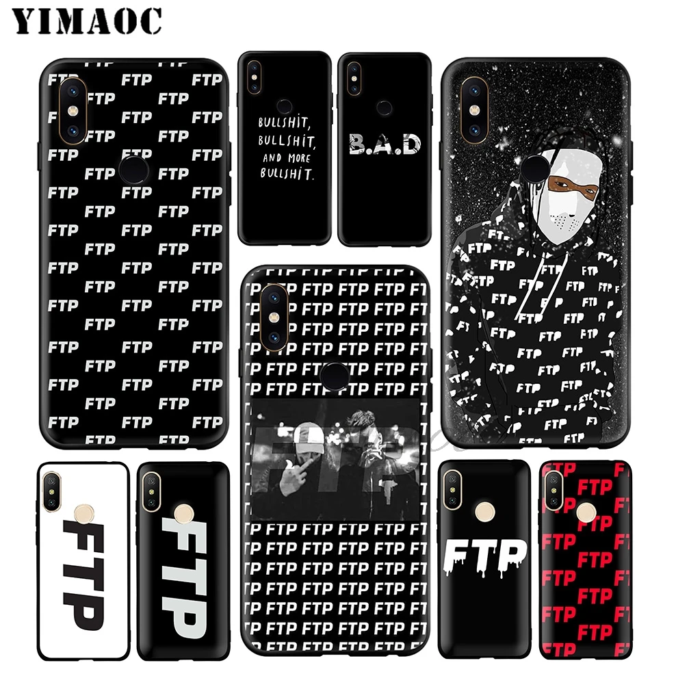 Мягкий чехол YIMAOC с логотипом FTP CHILL Cool для Xiaomi Mi 9 9T 8 SE 6 MAX 3 A1 A2 Lite MIA1 MIA2 A3 CC9E CC9 Pro |