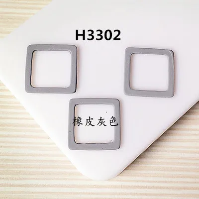 Оптовая продажа 100 шт. резиновые цвета искусственный сплав Hollwo Out круглые