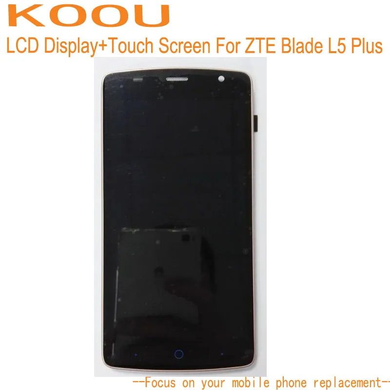 ЖК-дисплей для ZTE L5 PLus 5 0 ''сенсорный экран Сенсорная панель дигитайзер Senor