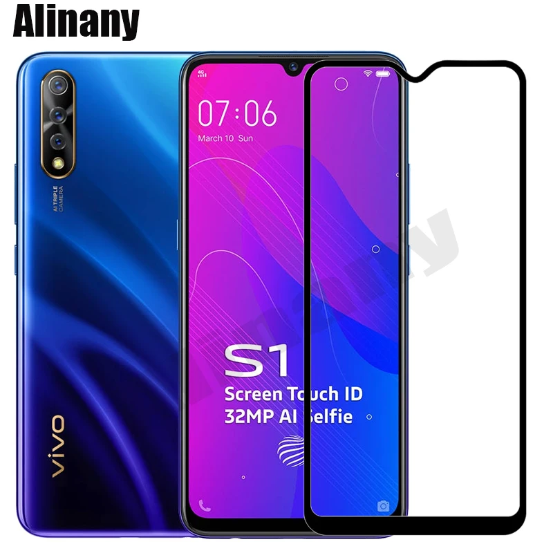 Стекло для Vivo S1 защитная пленка экрана S 1 v1904 VivoS1 закаленное стекло с полным