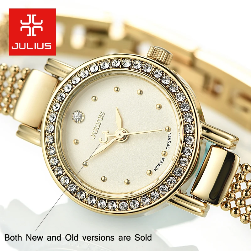Часы наручные Julius женские кварцевые в японском стиле изящные модные браслеты