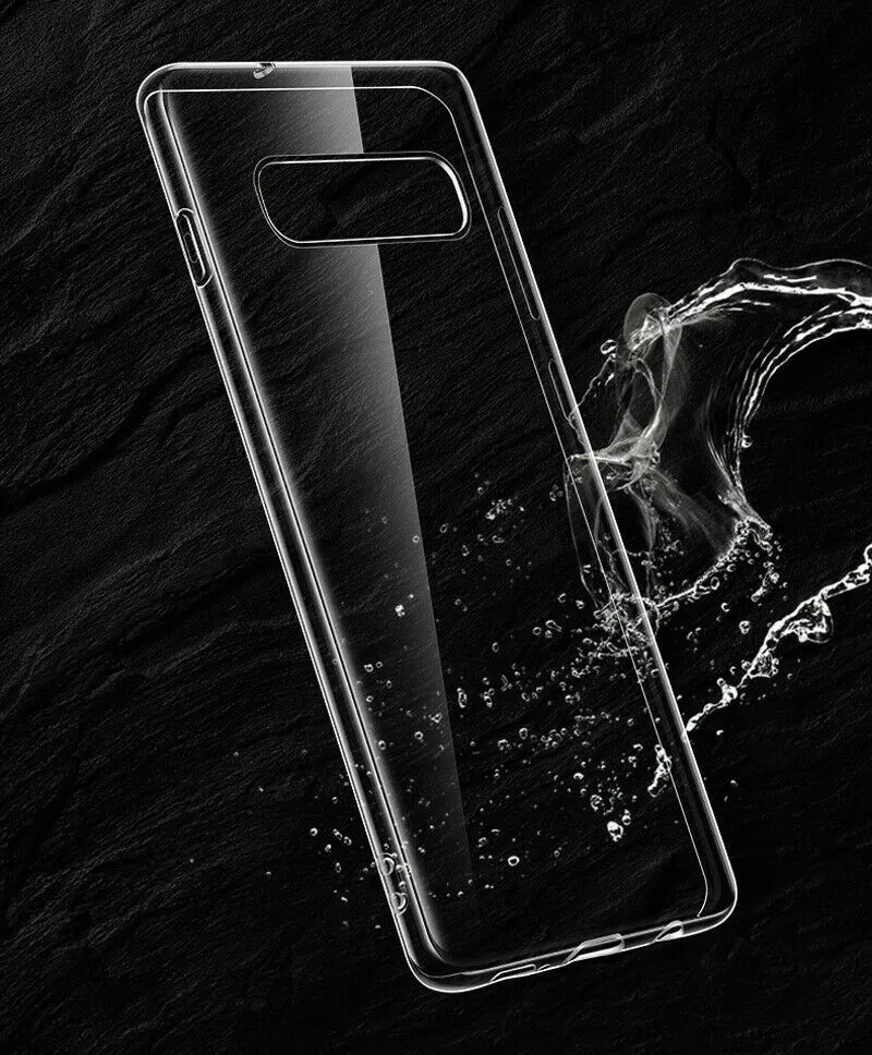 Прозрачный силиконовый чехол для samsung Galaxy S10 плюс S10 силиконовый чехол для телефона для samsung S10 S10E примечание 9 8 S9 S8 S7 прозрачный чехол