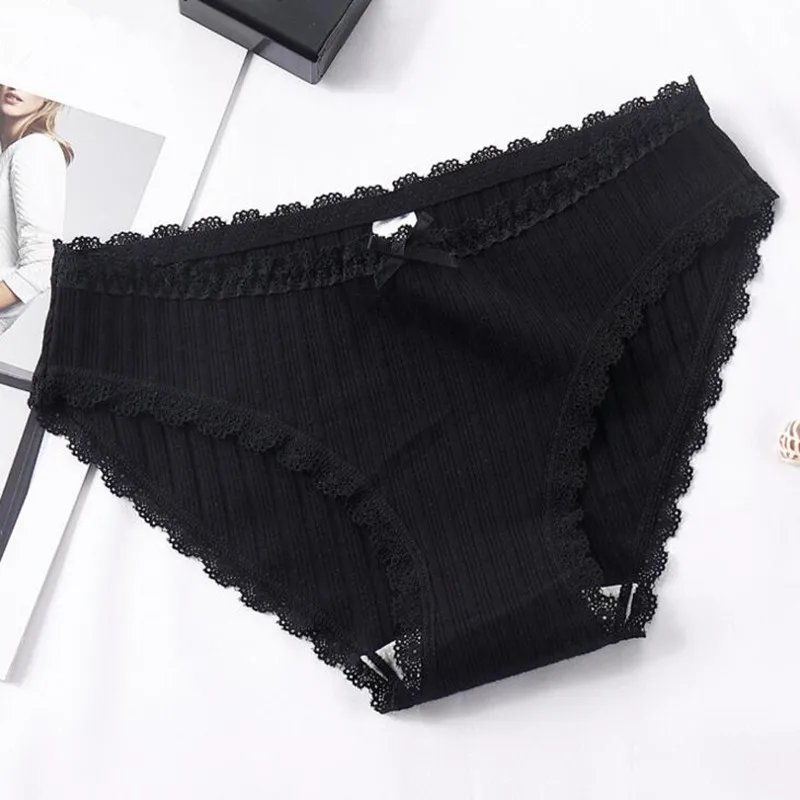 2019 Hot Sale Sexy Lace Cotton Women Seamless Underwear Pantie T Panties G String Women's Briefs Lingerie Tanga Thong For Woman |
