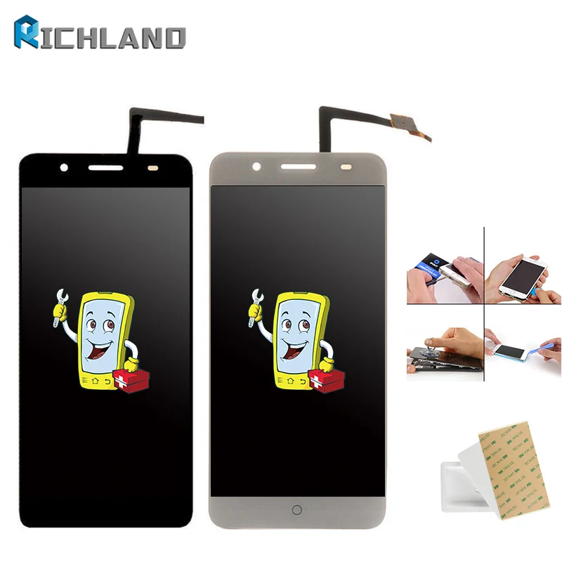 5 &quotЖК-дисплей для zte лезвие A2 плюс Дисплей Сенсорный экран дигитайзер с заменой