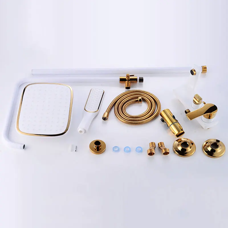 Смеситель для душа из белого золота смеситель бронзы и цвета украшения дома