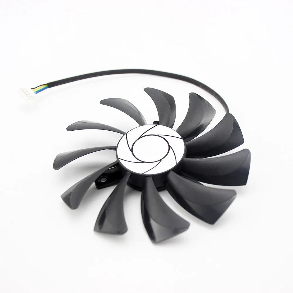 Охлаждающий вентилятор для видеокарты MSI RX560 GTX1050 GTX1060 AERO ITX 12 В постоянного тока 3300