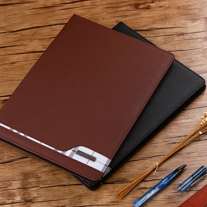 A4 папка для файлов padfolio document bag brief case organizer бизнес зажим офисные принадлежности