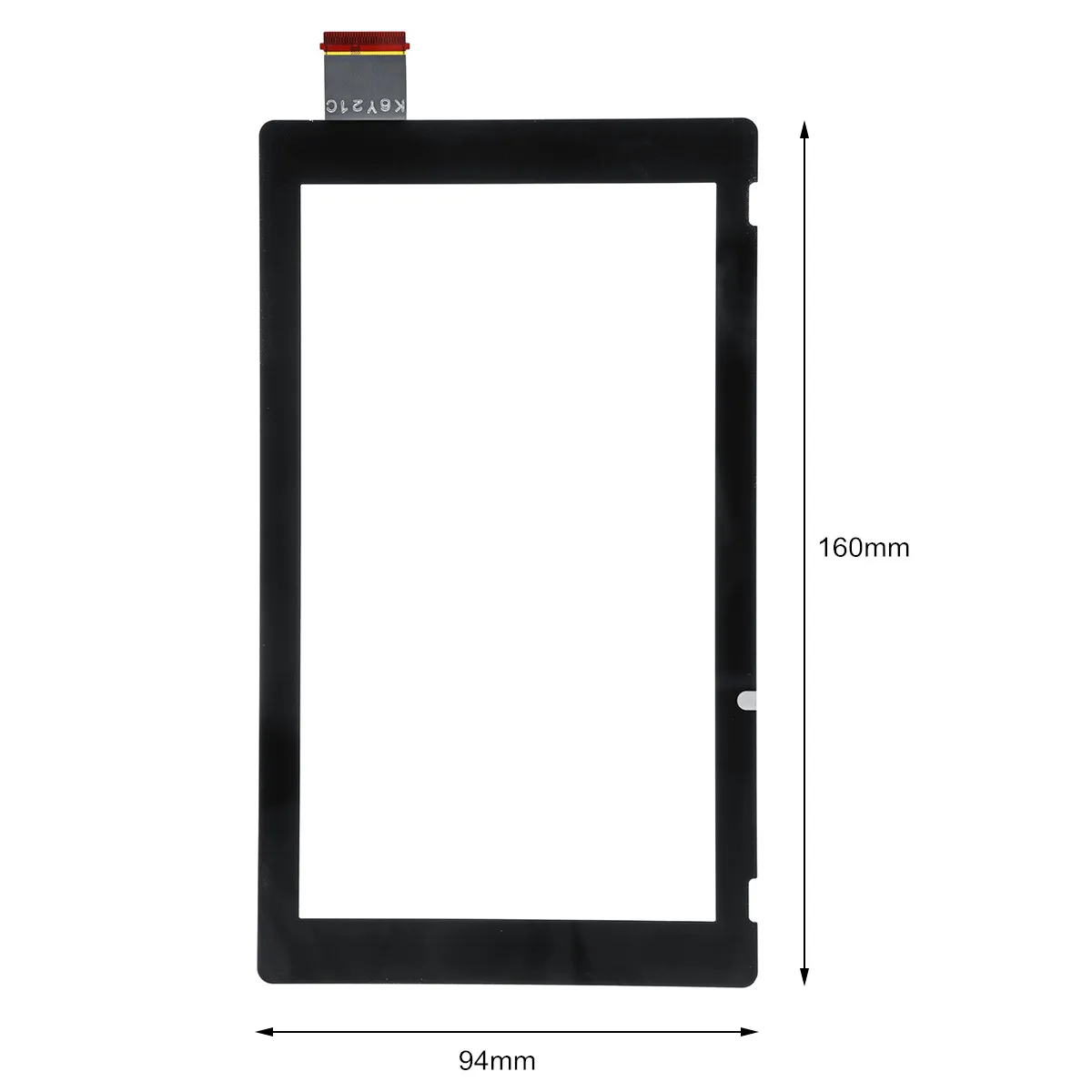 1 шт. передняя внешняя линза lcd для сенсорного экрана дигитайзер запасная часть для переключателя NS lcd для сенсорного экрана дигитайзер