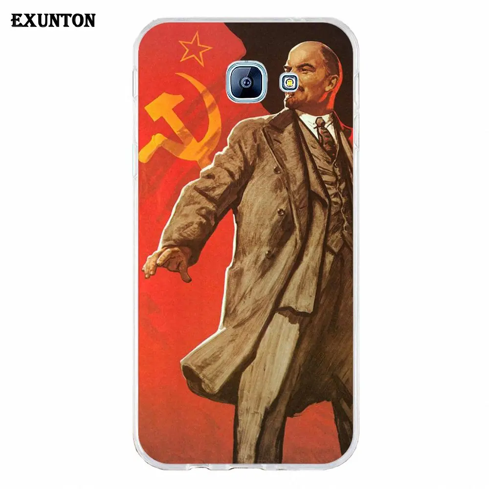 as picture ТПУ мобильный для Xiaomi Redmi Note 2 3 3S 4 4A 4X5 5A 6 6A Pro Plus Lenin в СССР - Цвет: as picture
