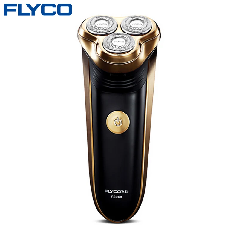 Профессиональная электробритва FLYCO FS360 для мужчин с 3 плавающими головками и