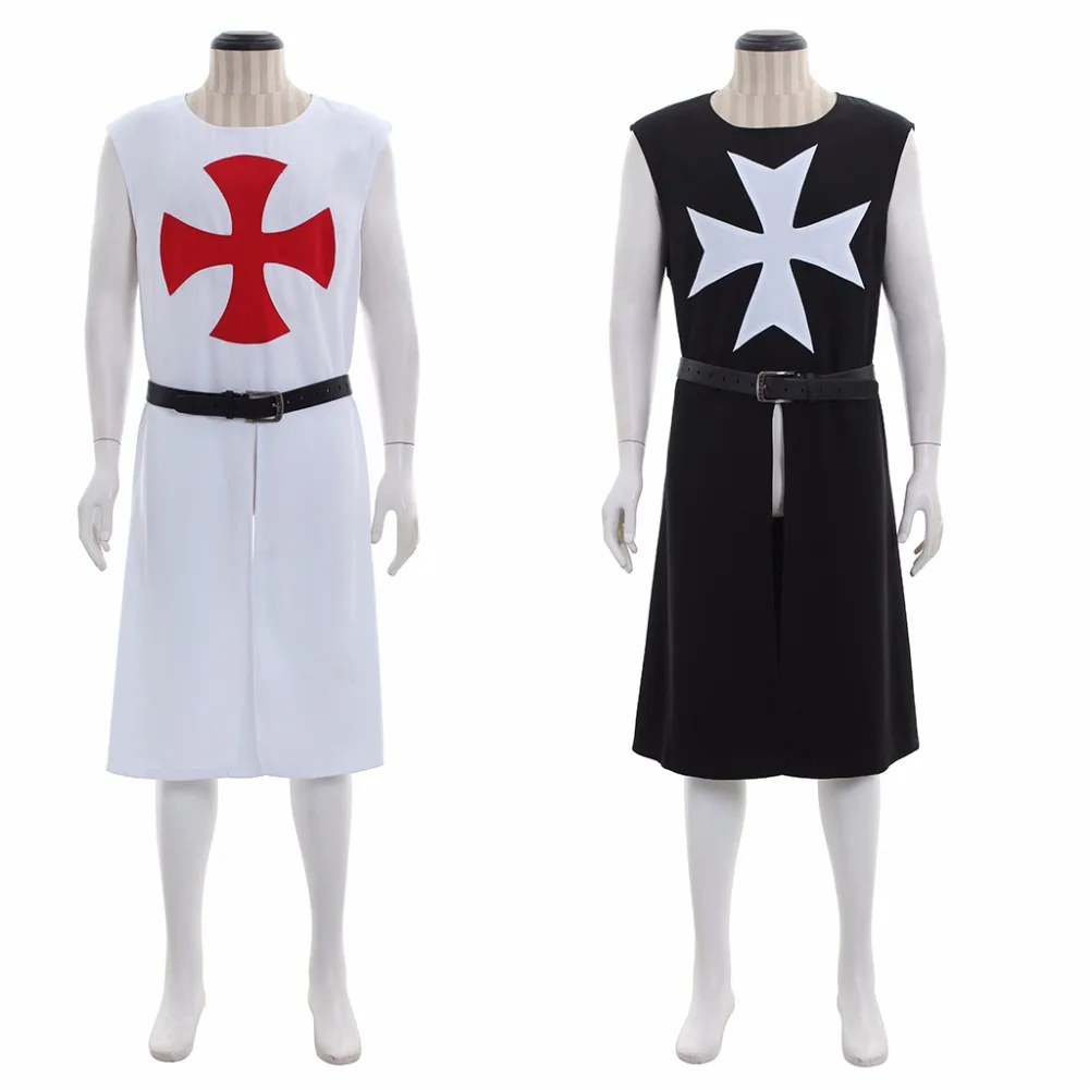 cosplaydiy-medieval-st-george-knight-crusader-dress-costume-knight-tunic-belt-with-maltese-cross-l0516