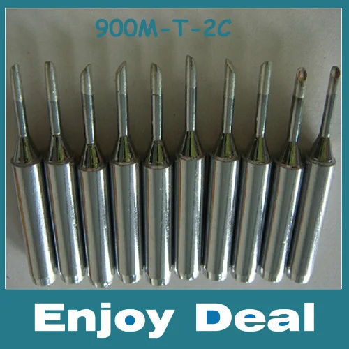 Бесплатная доставка 10 шт./лот бессвинцовый паяльник наконечники 900M T 2C 2CF для