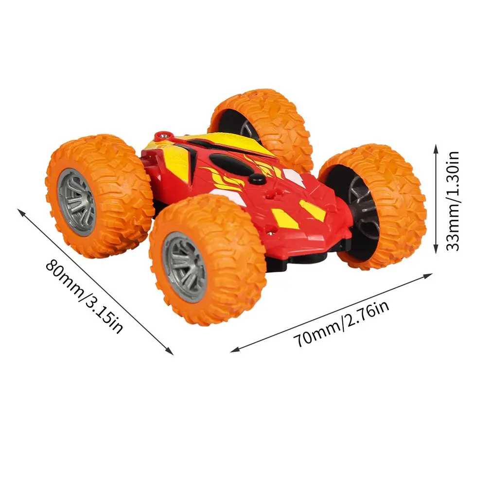 2019 Создайте игрушки 8031 1/48 RC трюковый Автомобиль 2 4G двухсторонний Флип 360 Вращение