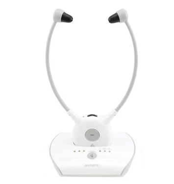 Горячая артистическим APH100 ТВ слуховой аппарат наушник Беспроводной 2 4G Hi Fi