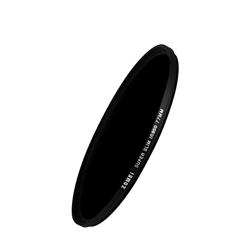 Zomei Infrared IR filter 680nm 720nm 760nm 850nm 950nm 37mm 49mm 52mm 58mm 67mm 72mm 82mm for SLR DSLR camera lens |