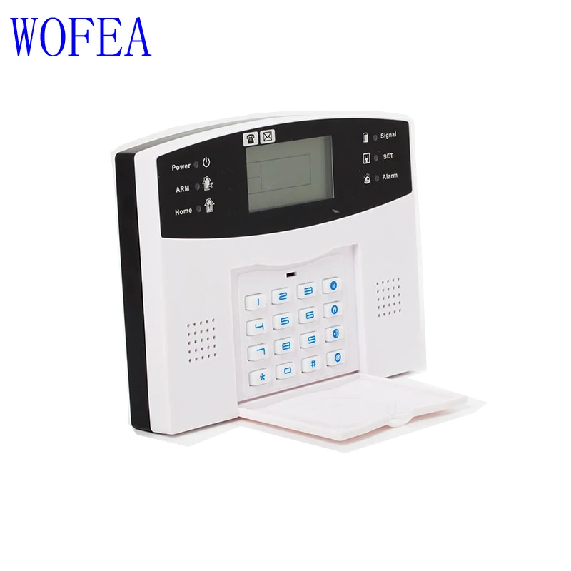 WOFEA домашняя охранная GSM сигнализация голосовые подсказки беспроводной