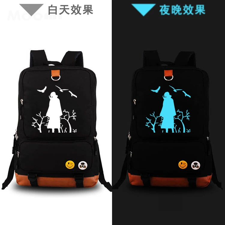 Высокое качество аниме Наруто Uzumaki Печать Холст Mochila Feminina дорожная военная сумка школьные сумки для подростков рюкзак для ноутбука