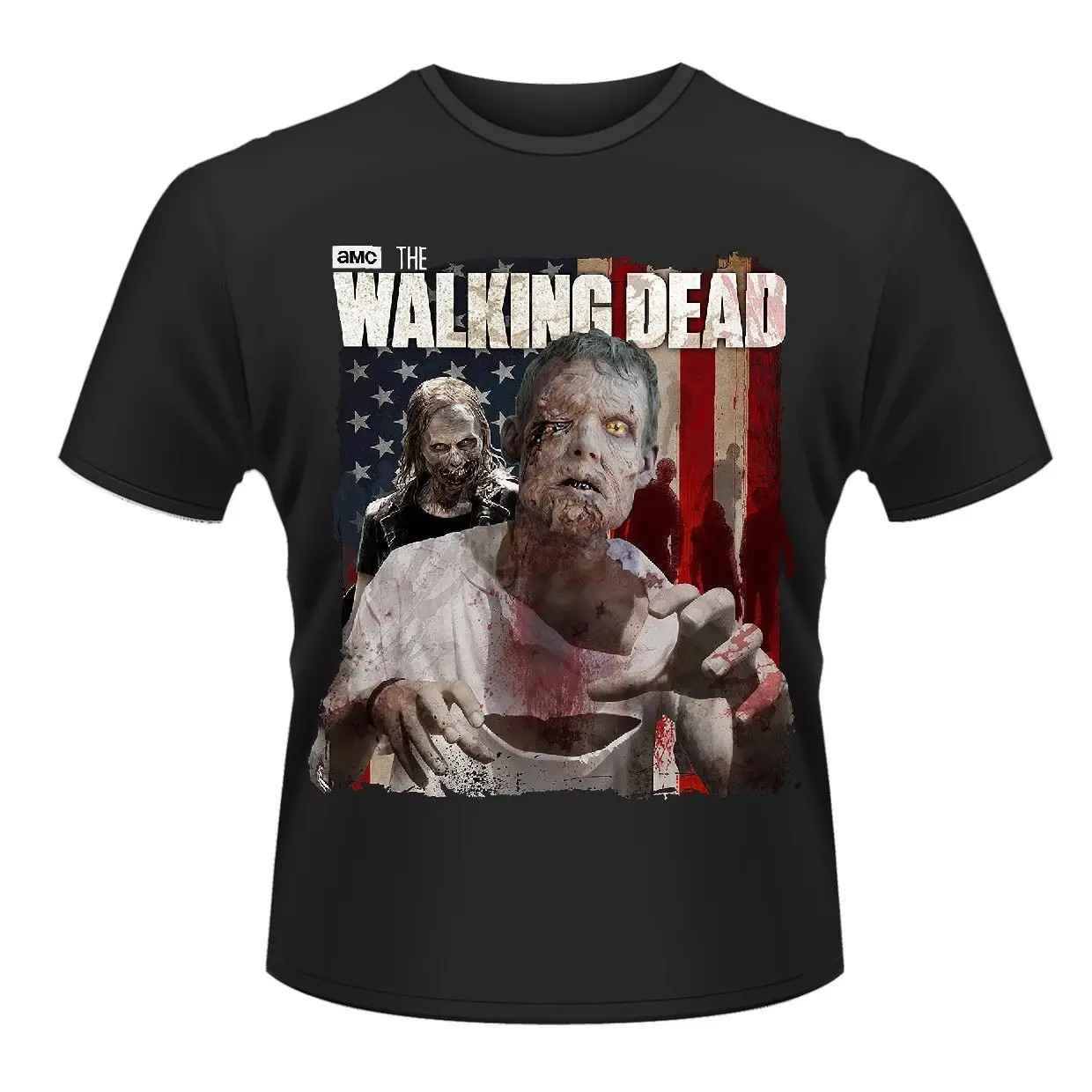The Walking Dead 'Zombie' Футболка-новые индивидуальные ваш собственный дизайн смешные