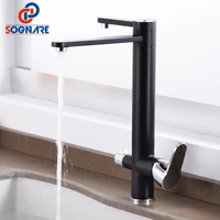 sognare black kitchen faucet drink water taps for kitchen 360 rotation with water purification features kitchen mixer water tap