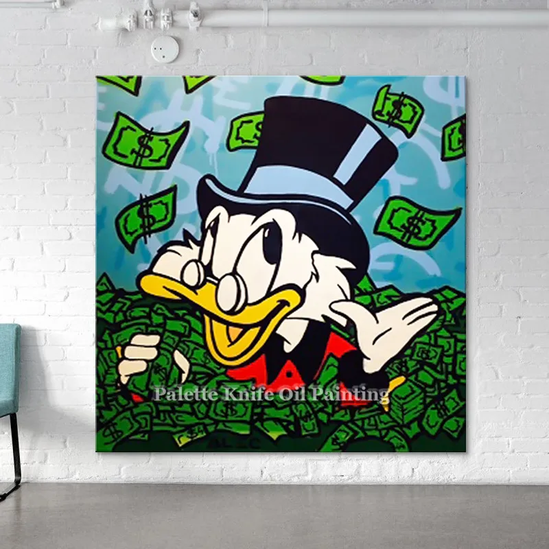 Alec граффити поп арт живопись уличное искусство городское на холсте настенные