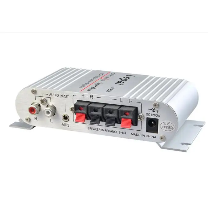 Аудио HiFi 20 Вт X2 RMS аудио стерео цифровой усилитель мощности TPA3116 расширенный 20 Вт+ 20 Вт мини домашний алюминиевый корпус amp NOV 16