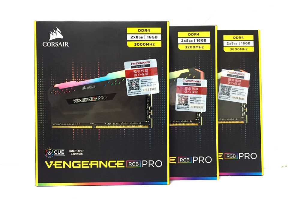 ОЗУ CORSAIR Vengeance RGB PRO DDR4 PC4 2x двухканальная 8 ГБ 16 32 3000 МГц 3200 3600 для настольного ПК |
