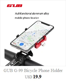 GUB велосипедный держатель для телефона, руль, G-85, G-84, регулируемый алюминиевый сплав, велосипедный держатель для мобильного телефона, кронштейн, аксессуары для велоспорта