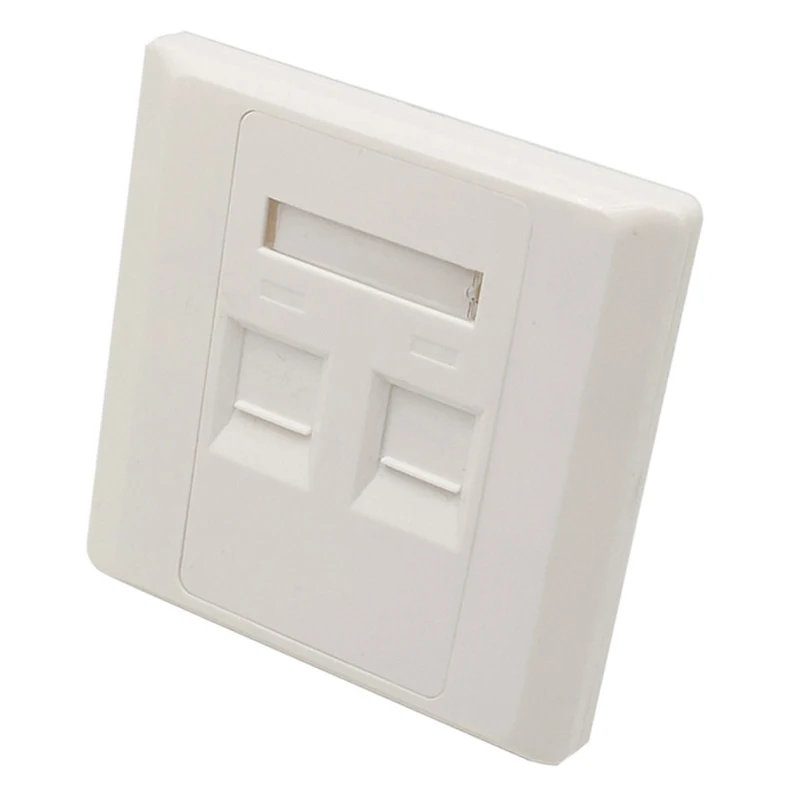 Настенная панель Keystone RJ11 RJ45 5 шт.-2 порта настенное крепление лицевая сетевые