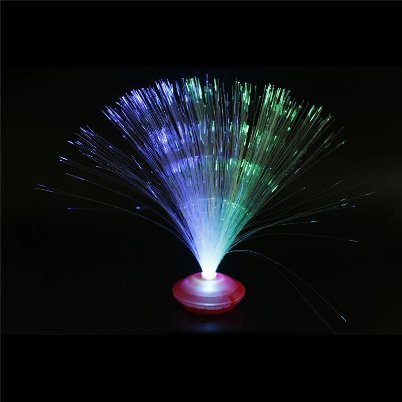 CHENGYILT 1 шт. новинка меняющий цвет светодиодный ночной Светильник из оптоволокна