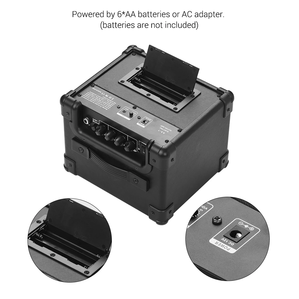IDEEAUDIO AA 1 Портативный Настольный Электрогитары Динамик усилитель Беспроводной BT