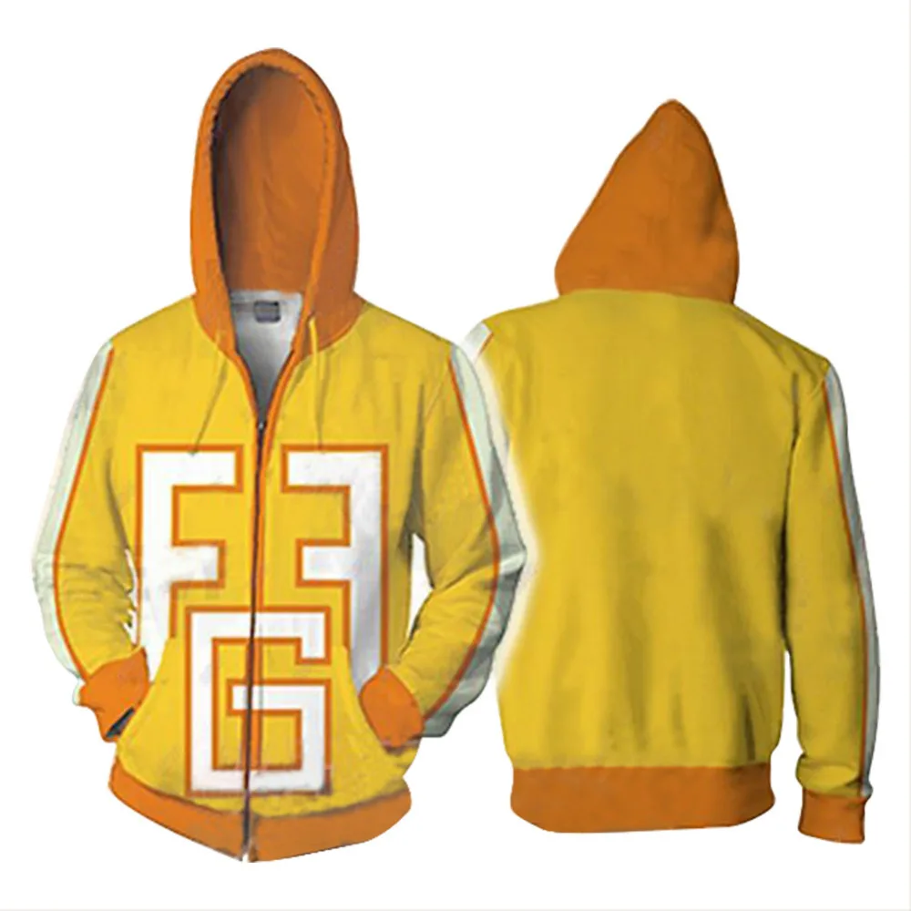 

My Hero Academia Hoodie Cosplay 3D Print Zipper Fatgum Hoody Hoodies For Adult Men Women Sweatshirts