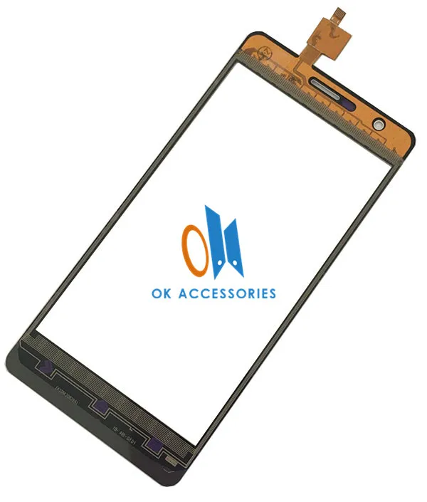 Сенсорная панель для Oukitel K4000 белого и черного цвета стекло высокого качества 1