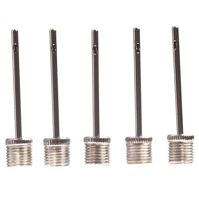 5X Sport Football Basketball Soccer Ball Inflating Pump Needle Adaptor - pack of 5 | Valve Needles