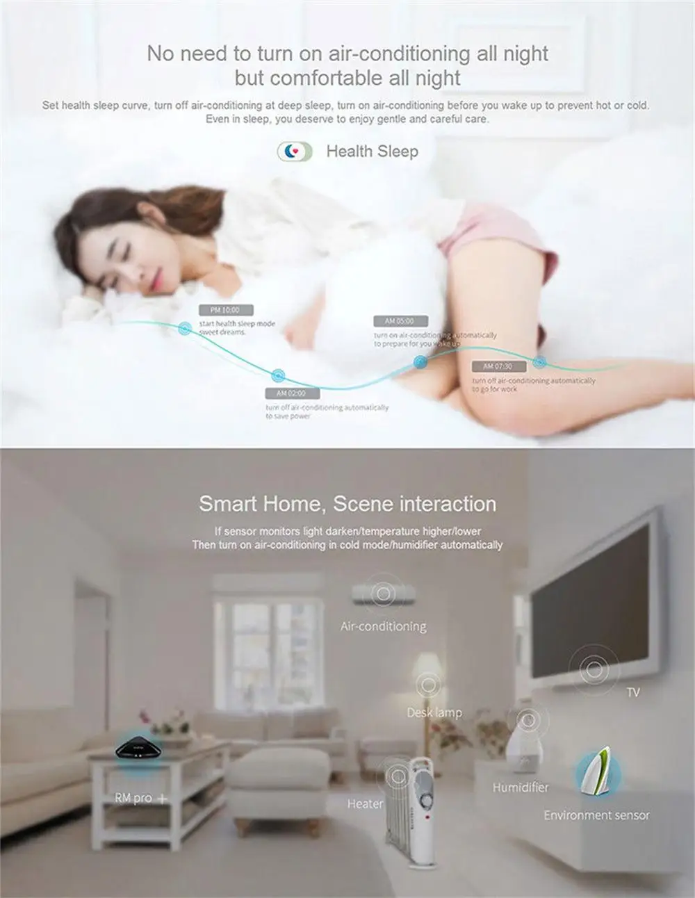 Broadlink RMPro+ RM Mini 3 WiFi+ IR+ RF управление для Alexa Google Home IFTTT умный дом 315/433 МГц приложение дистанционное управление AU/UK/EU/US