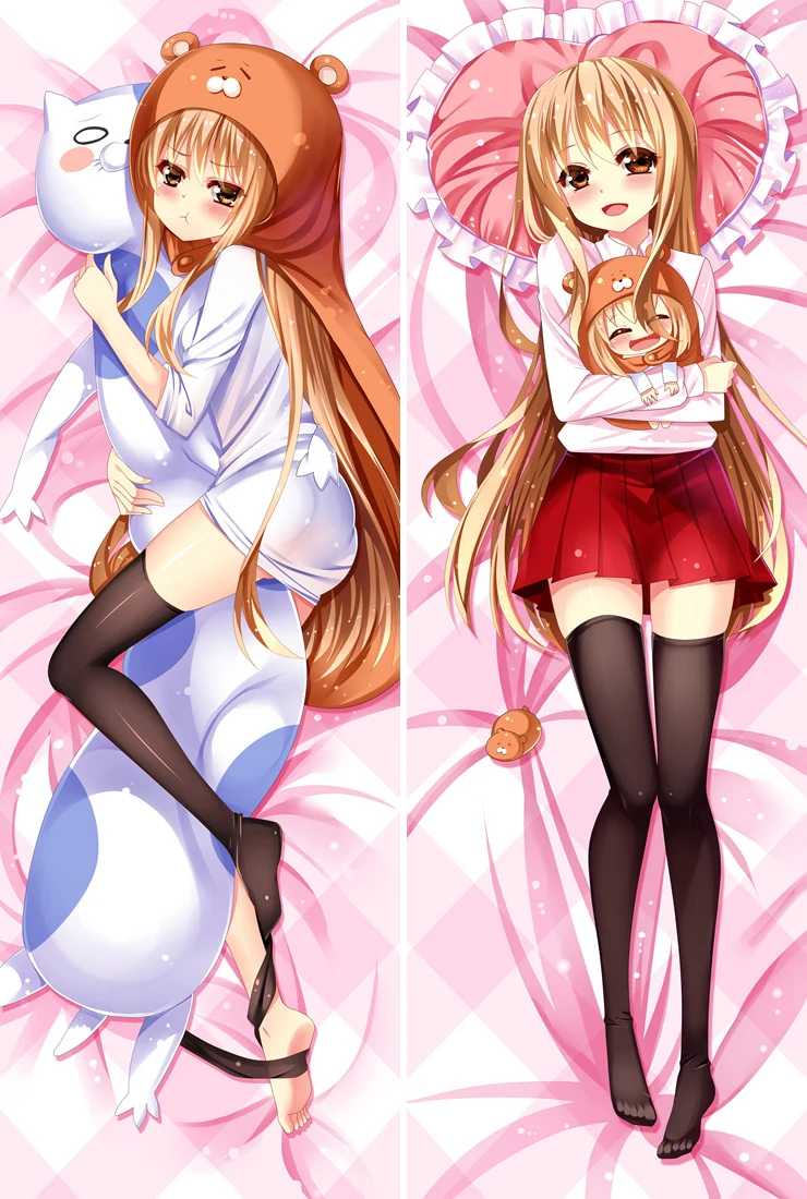 2017 обновление японского аниме Himouto! Наволочка для подушки Умару Чан дома