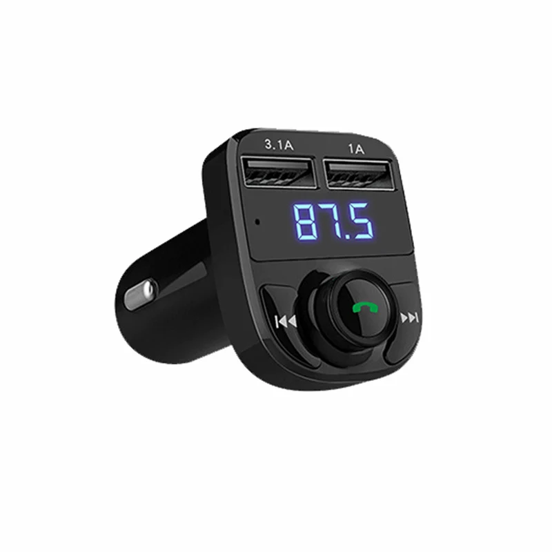 Fm передатчик Aux модулятор громкой связи Bluetooth автомобиль автомобильный комплект