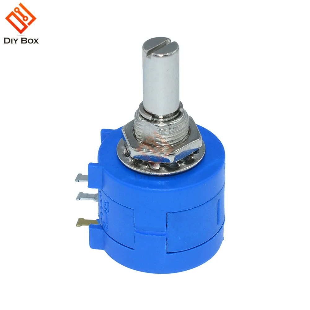2 шт. прецизионный многооборотный потенциометр 3590S 103L 10K ohm 10 колец регулируемый