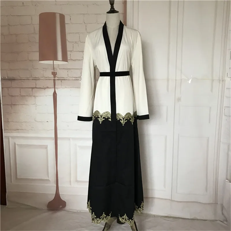 Женское платье кардиган с цветочным принтом длинное в турецком стиле по