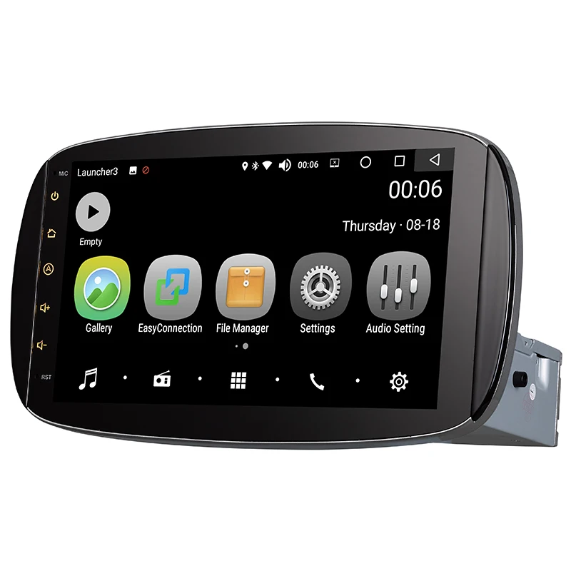 Android 8 0 9 дюймов Автомобильный dvd-плеер стерео радио GPS навигация Bluetooth 4 ГБ/32 ГБ авто