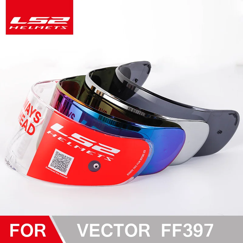 LS2 ff397 motorcycle helmet clear dark smoke visor full face helmets vizard only for FF397 model black lens | Автомобили и