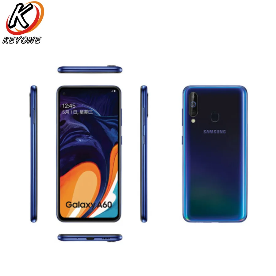 Бренд Samsung Galaxy A60 LTE мобильный телефон 6 3 дюйма ГБ ОЗУ 128 Гб ПЗУ Восьмиядерный