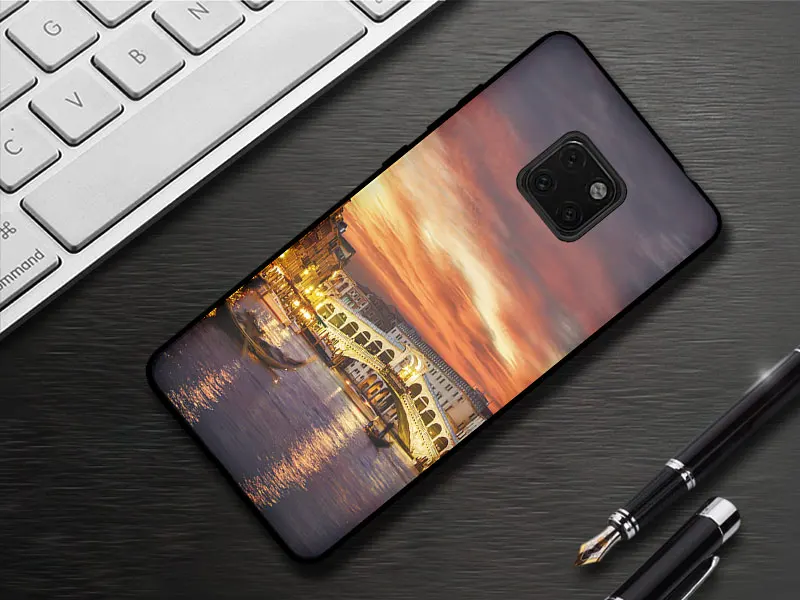 JURCHEN, мягкий силиконовый чехол для huawei mate 20 Pro, чехол с милым рисунком, тонкая задняя крышка для huawei mate 20 Pro 20 X 20X, чехол для телефона