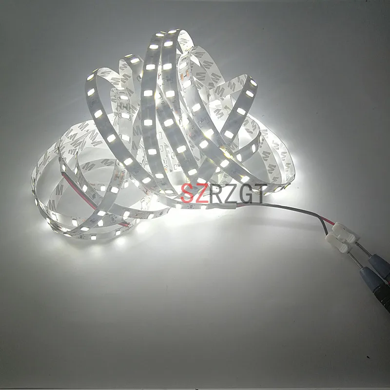 Светодиодная лента 5630 DC12V гибкая светодиодная лампа 60 LED/m 5 м/лот теплый